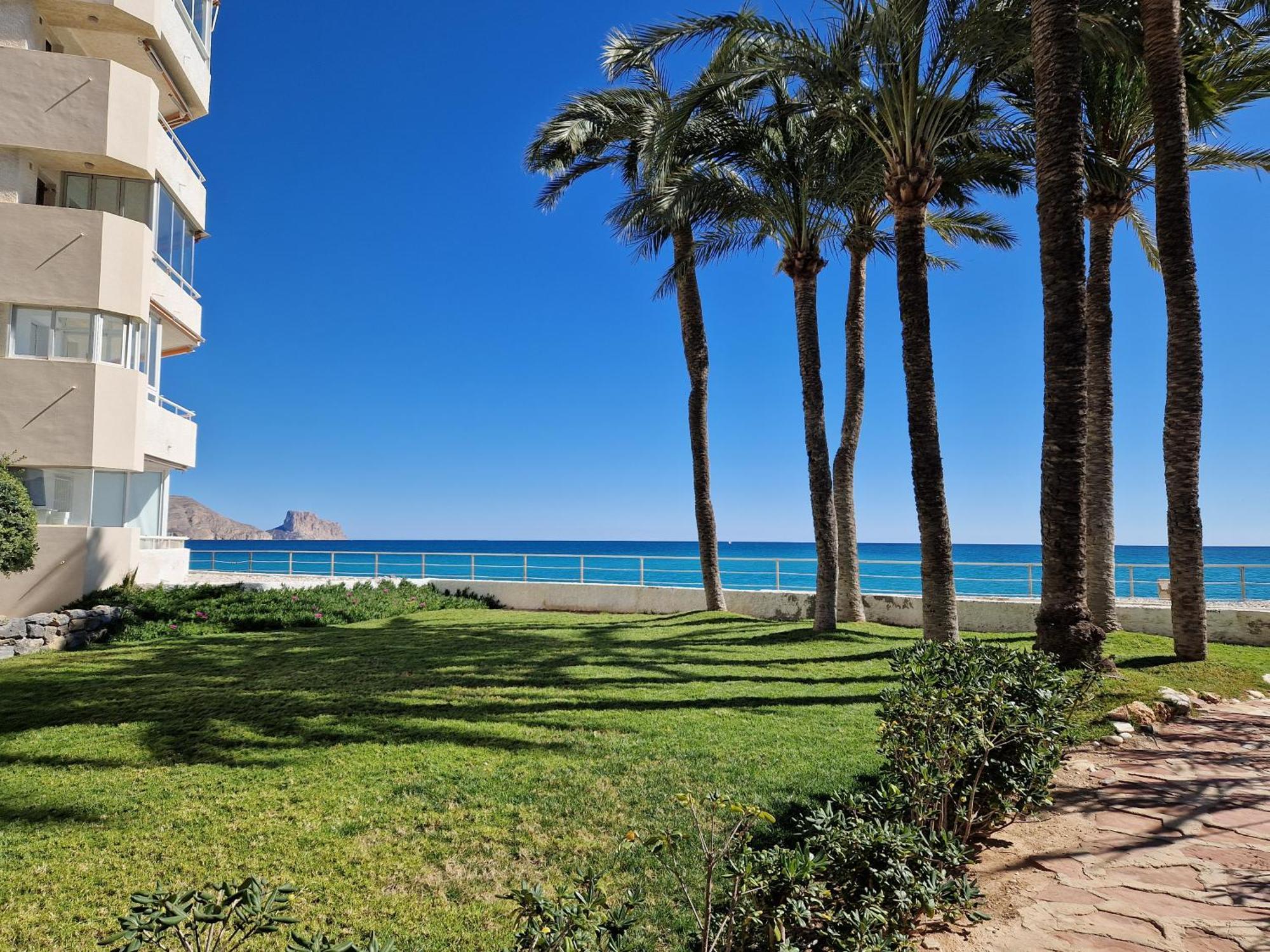 Azul - Estudio Con Vistas Al Mar, Piscina Y Acceso Directo A La Playa By Redi Altea Eksteriør billede